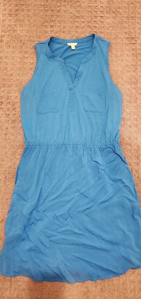 Casual dress, blue